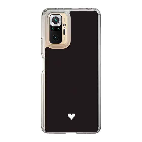 Slim Protection Case［ Original - Favorite Color Heart - Black ］