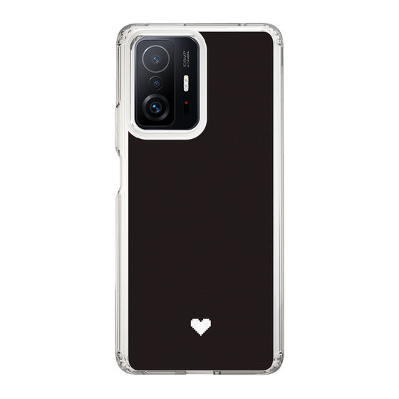 Slim Protection Case［ Original - Favorite Color Heart - Black ］