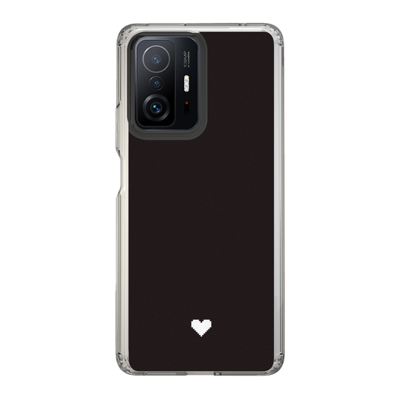Slim Protection Case［ Original - Favorite Color Heart - Black ］