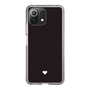 Slim Protection Case［ Original - Favorite Color Heart - Black ］
