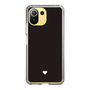 Slim Protection Case［ Original - Favorite Color Heart - Black ］