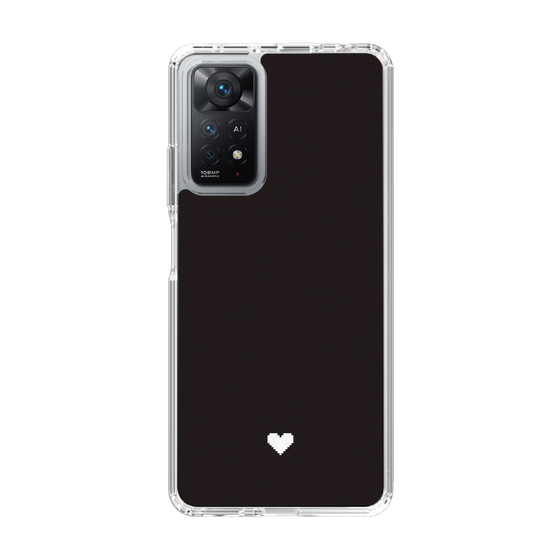 Slim Protection Case［ Original - Favorite Color Heart - Black ］
