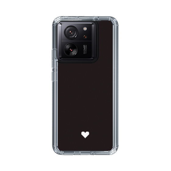 Slim Protection Case［ Original - Favorite Color Heart - Black ］