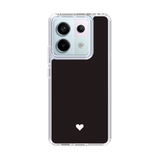 Slim Protection Case［ Original - Favorite Color Heart - Black ］