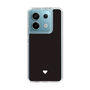 Slim Protection Case［ Original - Favorite Color Heart - Black ］