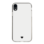 Slim Protection Case［ Original - Favorite Color Heart - White ］