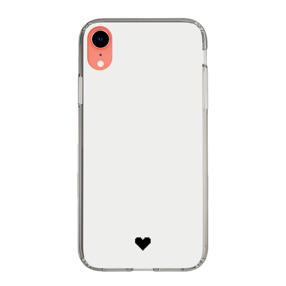Slim Protection Case［ Original - Favorite Color Heart - White ］