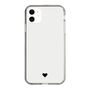 Slim Protection Case［ Original - Favorite Color Heart - White ］