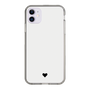 Slim Protection Case［ Original - Favorite Color Heart - White ］