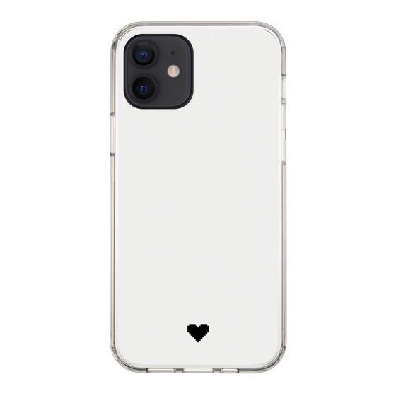 Slim Protection Case［ Original - Favorite Color Heart - White ］