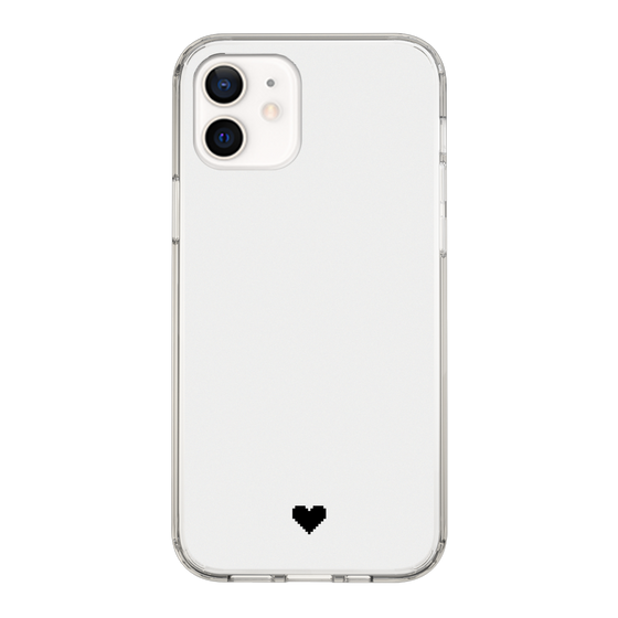 Slim Protection Case［ Original - Favorite Color Heart - White ］