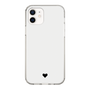 Slim Protection Case［ Original - Favorite Color Heart - White ］