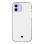 Slim Protection Case［ Original - Favorite Color Heart - White ］