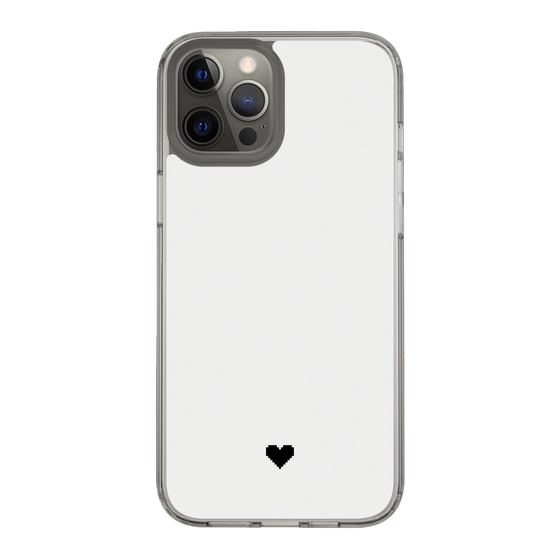 Slim Protection Case［ Original - Favorite Color Heart - White ］