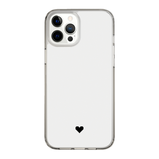 Slim Protection Case［ Original - Favorite Color Heart - White ］