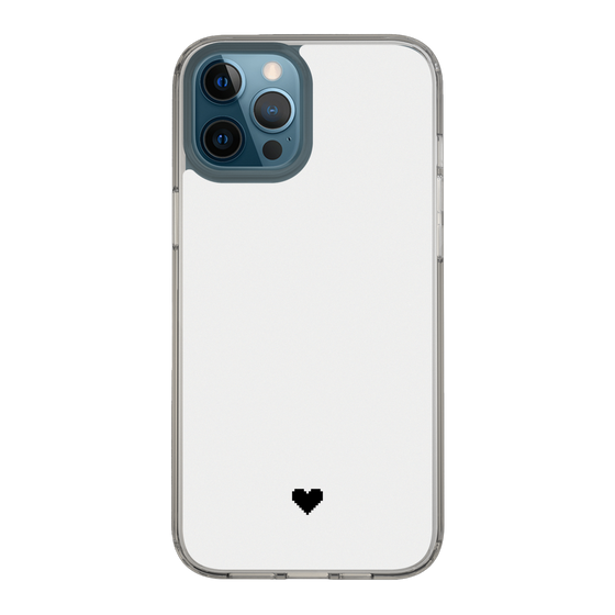 Slim Protection Case［ Original - Favorite Color Heart - White ］