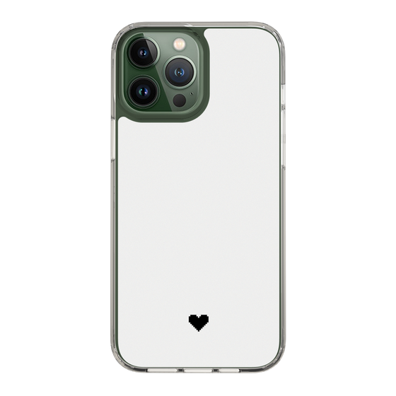 Slim Protection Case［ Original - Favorite Color Heart - White ］