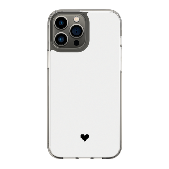 Slim Protection Case［ Original - Favorite Color Heart - White ］