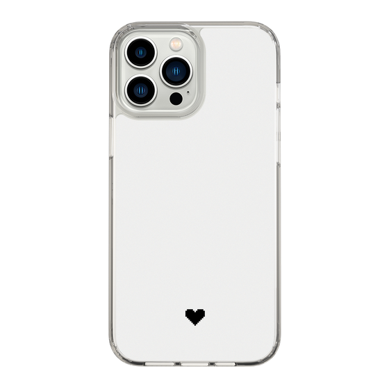 Slim Protection Case［ Original - Favorite Color Heart - White ］