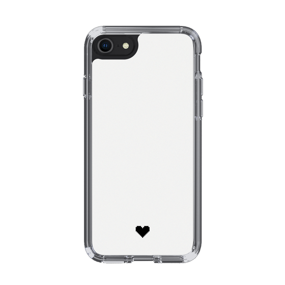 Slim Protection Case［ Original - Favorite Color Heart - White ］