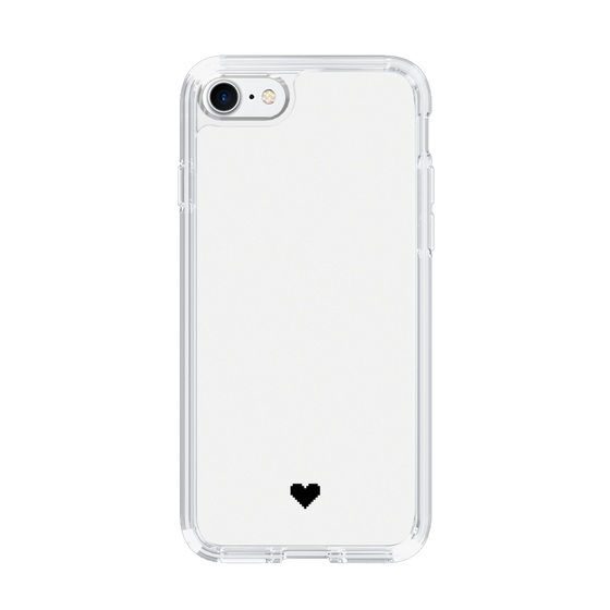 Slim Protection Case［ Original - Favorite Color Heart - White ］