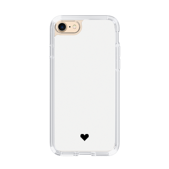 Slim Protection Case［ Original - Favorite Color Heart - White ］