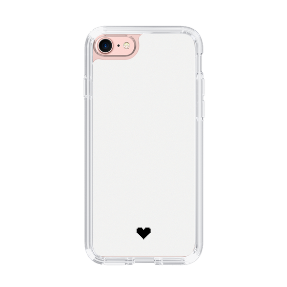 Slim Protection Case［ Original - Favorite Color Heart - White ］