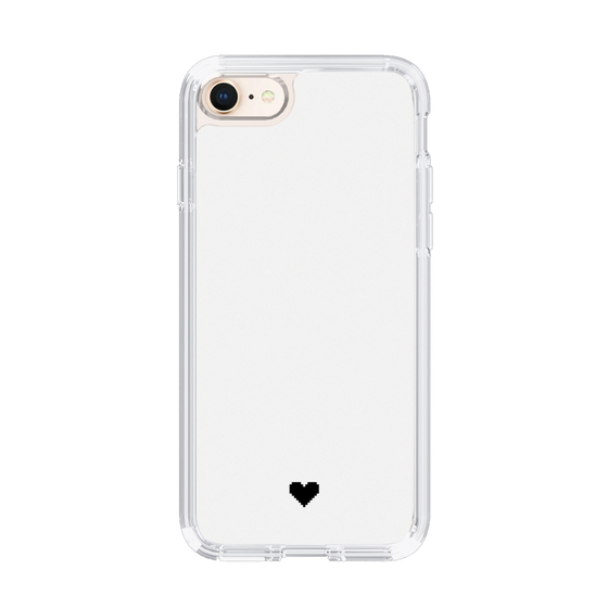 Slim Protection Case［ Original - Favorite Color Heart - White ］