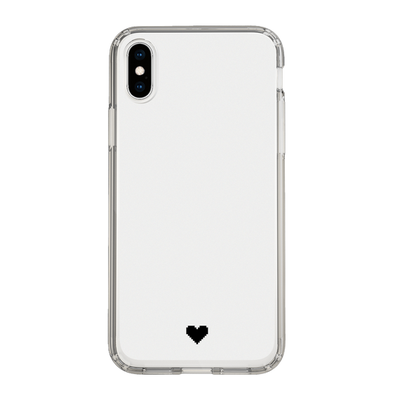 Slim Protection Case［ Original - Favorite Color Heart - White ］