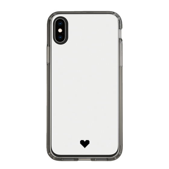 Slim Protection Case［ Original - Favorite Color Heart - White ］