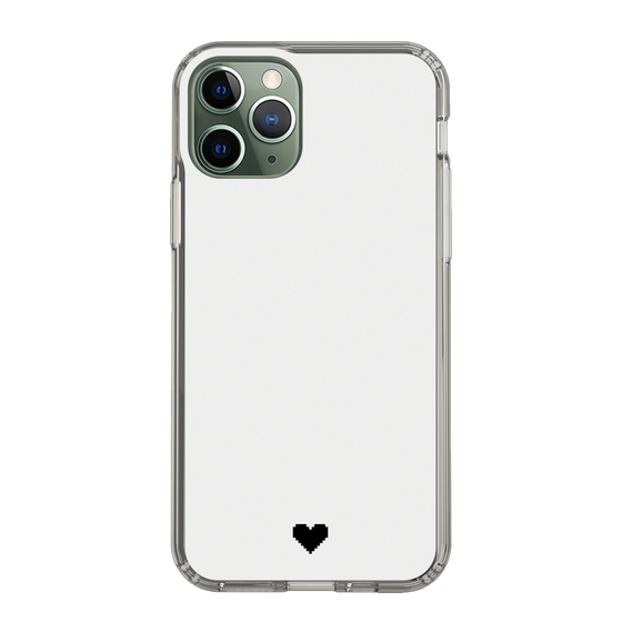 Slim Protection Case［ Original - Favorite Color Heart - White ］