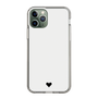Slim Protection Case［ Original - Favorite Color Heart - White ］
