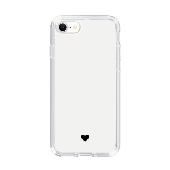 Slim Protection Case［ Original - Favorite Color Heart - White ］