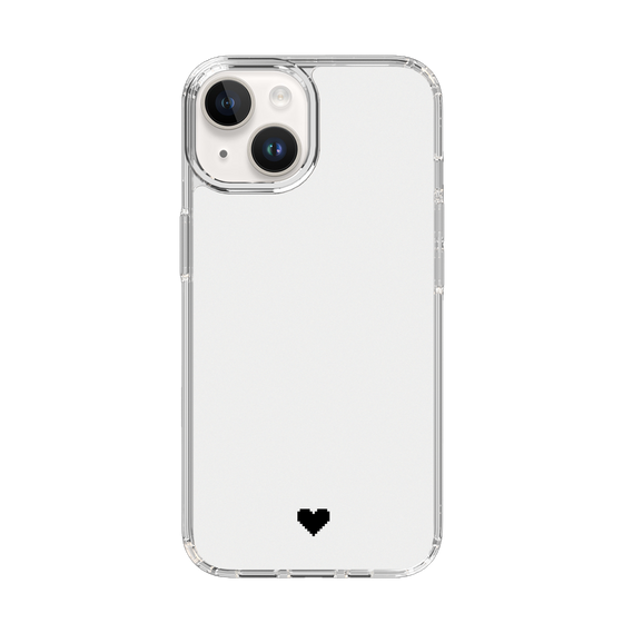 Slim Protection Case［ Original - Favorite Color Heart - White ］