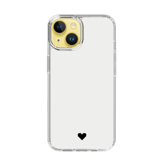 Slim Protection Case［ Original - Favorite Color Heart - White ］