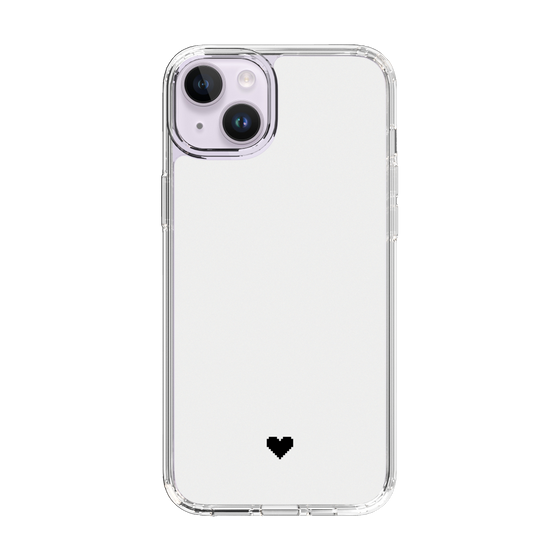 Slim Protection Case［ Original - Favorite Color Heart - White ］
