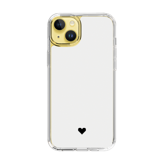 Slim Protection Case［ Original - Favorite Color Heart - White ］