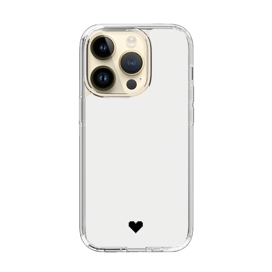 Slim Protection Case［ Original - Favorite Color Heart - White ］