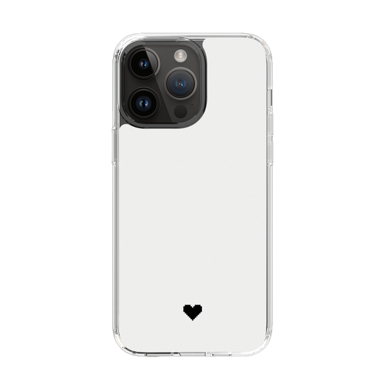 Slim Protection Case［ Original - Favorite Color Heart - White ］