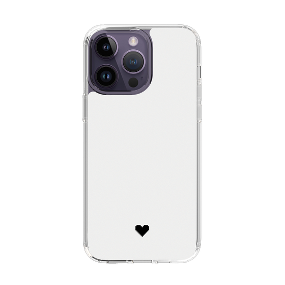 Slim Protection Case［ Original - Favorite Color Heart - White ］
