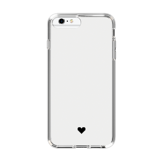 Slim Protection Case［ Original - Favorite Color Heart - White ］