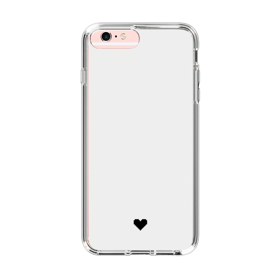 Slim Protection Case［ Original - Favorite Color Heart - White ］