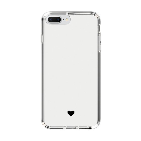 Slim Protection Case［ Original - Favorite Color Heart - White ］