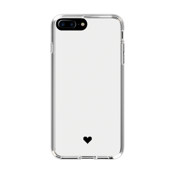 Slim Protection Case［ Original - Favorite Color Heart - White ］