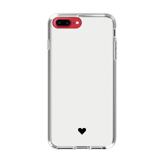 Slim Protection Case［ Original - Favorite Color Heart - White ］