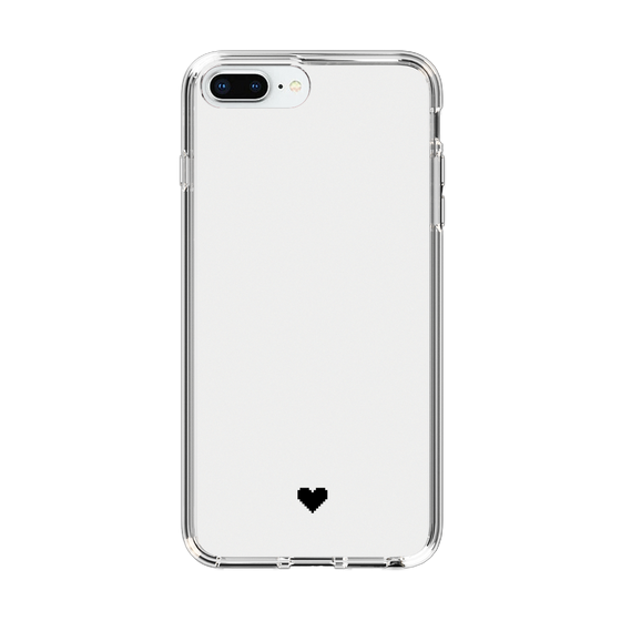 Slim Protection Case［ Original - Favorite Color Heart - White ］