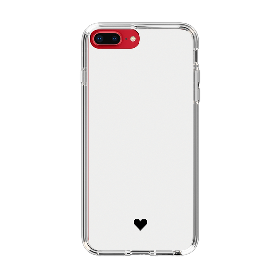 Slim Protection Case［ Original - Favorite Color Heart - White ］