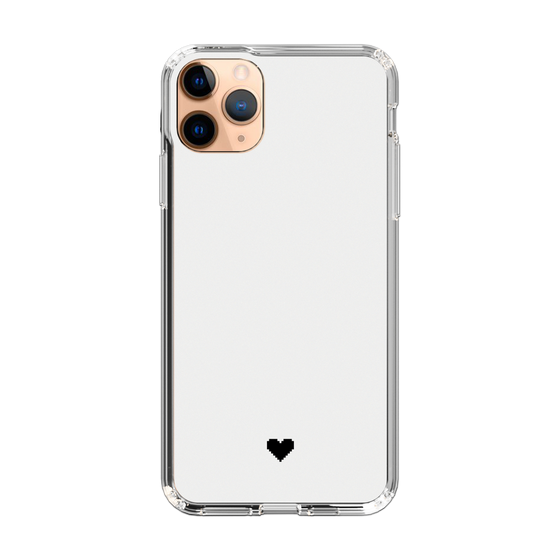 Slim Protection Case［ Original - Favorite Color Heart - White ］