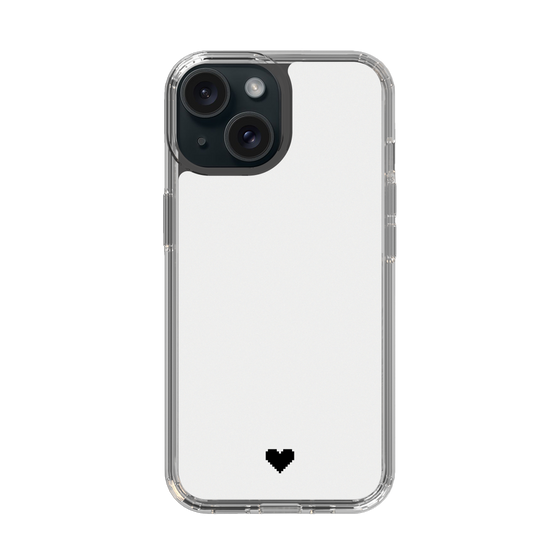 Slim Protection Case［ Original - Favorite Color Heart - White ］
