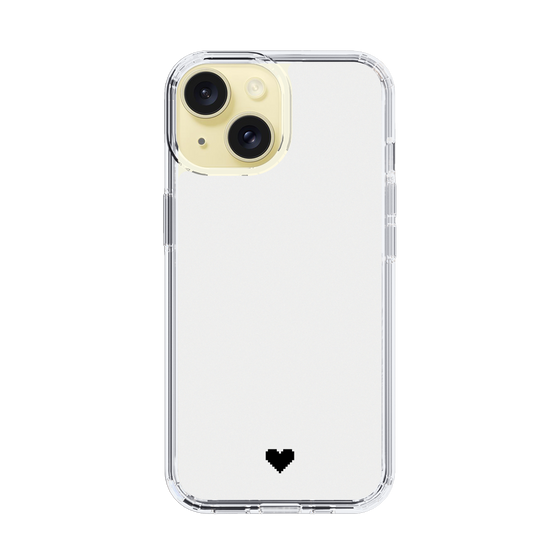 Slim Protection Case［ Original - Favorite Color Heart - White ］